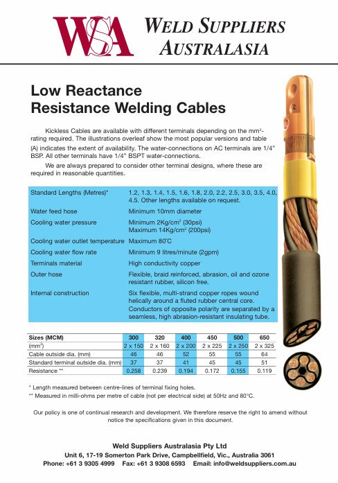 Weld Cables